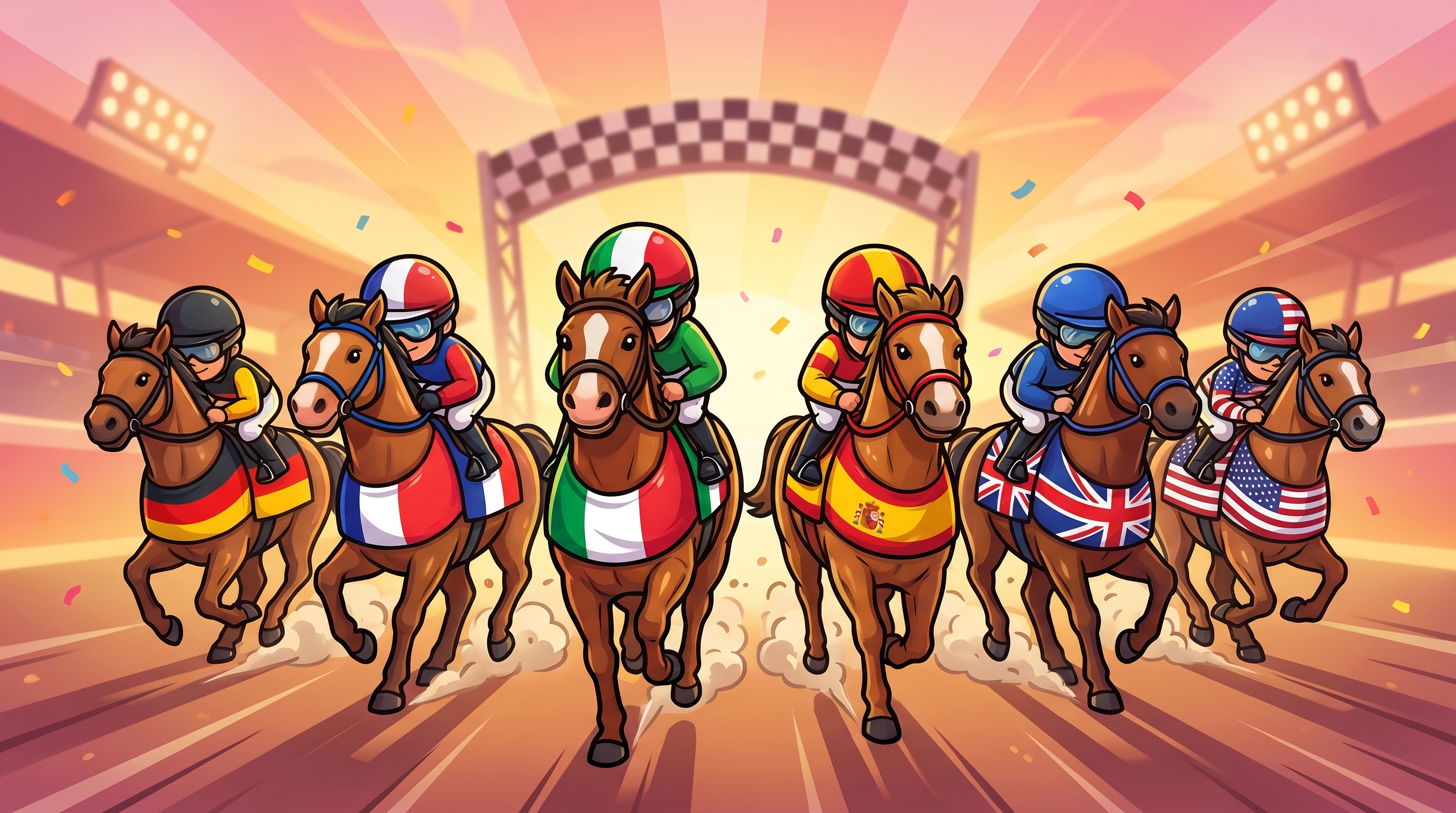 Horse Race - Country Edition – Play Interactive TikTok Game