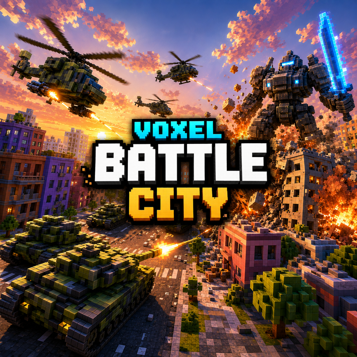 voxel-battle-city-play-interactive-tiktok-game